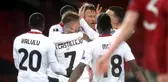 UEFA Avrupa Lig Son 16 Turu maçında Manchester United, sahasında Milan ile 1-1 berabere kaldı