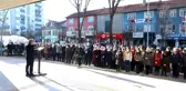 Çankırı tek nefes oldu, belediye hoparlörlerinden İstiklal Marşı seslendirildi