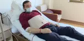 Şişlik problemi için gittiği hastanede, karnından 21 kiloluk tümör çıkarıldı
