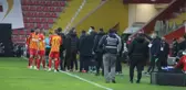Kayserispor-Galatasaray maçında gerilen ortamı Fatih Terim yatıştırdı