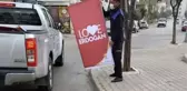 İzmir'de CHP'li belediye ile AK Parti arasında 'Love Erdoğan' gerilimi: Cesedimizi çiğnemeniz gerekir