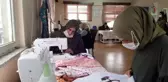 Kurs alan köylü kadınlar mikro krediyle kendi iş yerlerini açacak