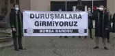 Avukatlar duruşmalara girmeyerek sessiz eylem başlattı