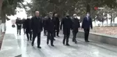 Bakan Pakdemirli, Karabağ'daTarım ve Orman Bakanı Bekir Pakdemirli, Fuzuli'de Ermenilerin yakıp yıktıkları yerleşim yerlerinde incelemelerde...