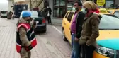 Down Sendromlu Komando Kemal'den Covid-19 ile mücadeleye destek