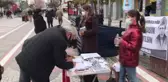 Türkiye Gençlik Birliği üyeleri HDP'nin kapatılması için imza kampanyası başlattı