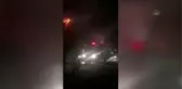 Eski belediye başkanının villasının çatısında çıkan yangın söndürüldü