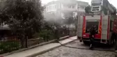 Didim'de evde çıkan yangında hasar oluştu