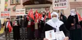 Evlat nöbetindeki baba: Çocuklar gelene kadar buradan gitmeyeceğiz