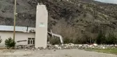 Batman'da şiddetli rüzgar cami minaresini yıktı