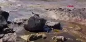 ADANA Karataş kıyıları gemi atıkları nedeniyle siyaha boyandı