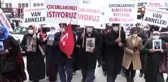 Çocuklarının dağa kaçırılmasından HDP'yi sorumlu tutan aileler eylem yaptı