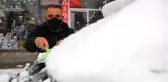 Muş'ta kar yağışı; 88 köy yolu kapandı