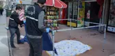 Yaşlı adam dengesini kaybederek balkondan düştü, onu kanlar içinde gören karısı baygınlık geçirdi