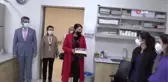 Kadınlardan sağlık çalışanlarına moral ziyareti