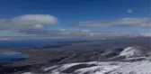 Son Dakika | Artos Dağı'na tırmanan kayakseverler eşsiz manzaraya karşı snowboard yaptı