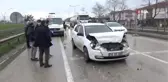 Bursa'da zincirleme kaza: Uzun araç kuyruğu oluştu, trafik kilitlendi