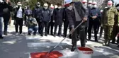 Kadın Astsubaydan yaşlı teyzeye uzanan yardım eli