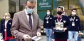 Pendik'te her eve hijyen seti dağıtımı başladı