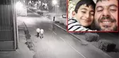 Baba ve 11 yaşındaki oğlunun hayatını kaybettiği kaza kamerada