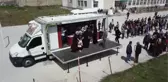 Köylerdeki öğrenciler gezici kütüphaneyle buluşturuldu