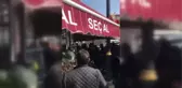 Pazarcılarla manav çalışanları arasında çıkan kavgada iş yerinde hasar oluştu (2)