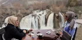 MURADİYE ŞELALESİ, İLKBAHARDA COŞTU