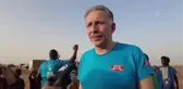 Almanya'daki Türkler, Moritanyalı çocuklara erken bayram sevinci yaşattı