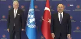 Bakan Çavuşoğlu, Bozkır ile görüştü