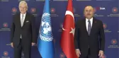 Bakan Çavuşoğlu, Bozkır ile görüştü
