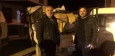 52 evin yandığı Dereiçi'nden aynı kaderi paylaşan Ortaköy'e yardım