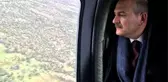 Bakan Soylu'yu taşıyan helikopter yoğun sis nedeniyle Bilecik'e iniş yaptı
