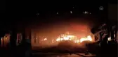 Son dakika haberleri | Kızılcahamam'daki Kasaplar Çarşısı yangında hasar gördü (3)
