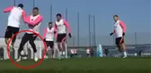 Di Maria antrenmanda attığı çalımla Mbappe'yi komik duruma düşürdü