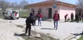 Suriye sınırındaki köy okulları gönüllü gençlerin eliyle renkleniyor