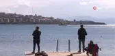 Son dakika haberleri | Foça'da düşen uçağın ardından çalışmalar devam ediyor