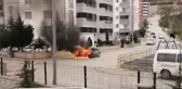 3 gün önce satın aldığı otomobil, alev alev yandı