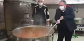 KADİRLİ BELEDİYESİ'NDEN 3 BİN AİLEYE 3 ÇEŞİT SICAK YEMEK