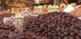 Eminönü'nde en pahalı hurmanın tanesi 5 TL