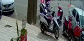 Gaz kolu takılı kalan motor otomobile böyle çarptı
