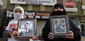 Muş'ta, 2 ailenin HDP önündeki evlat nöbetine destek