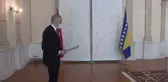 SARAYBOSNA - Türkiye'nin yeni Saraybosna Büyükelçisi Girgin güven mektubunu sundu