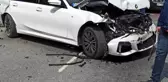 Freni tutmayan hafriyat kamyonu zincirleme kazaya neden oldu: 2 yaralı