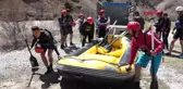 VAN BOTAN ÇAYI'NDA ŞAMPİYONAYA HAZIRLANIYORLAR