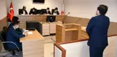 Anadolu Adliyesi'nde hakim ve savcı adaylarından kurgusal duruşma