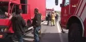 Arnavutköy'de hafriyat kamyonu ile kamyonet çarpıştı: 1 yaralı