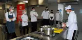 Aşçılık Programı öğrencilerine 