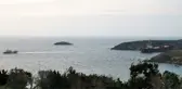 Bozcaada'da bir gemi karaya oturdu