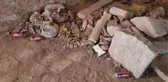 Restorasyonu yeni biten kalenin tarihi sütununu alkol masasına çevirdiler