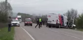 Minibüs ile otomobil çarpıştı: 1 ölü, 1 yaralı